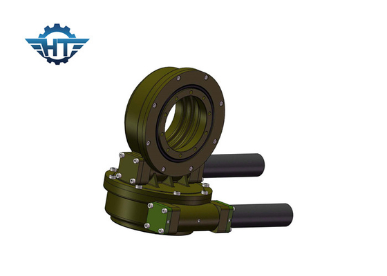 কেনা Envelop Dual Axis Worm Gear Slew Drive With 12vdc Electrical Motor , Long Life online manufacture