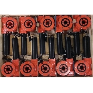 24VDC 3" ওয়ার্ম গিয়ার স্লিউ ড্রাইভ