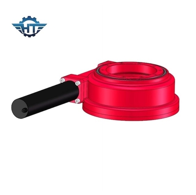 প্যারাবোলিক IP65 ওয়ার্ম গিয়ার স্লিউইং রিং 380V এসি মোটর কার হোল্ডিং প্ল্যাটফর্ম