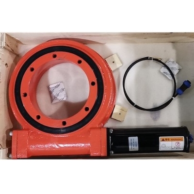 আওয়ারগ্লাস ওয়ার্ম গিয়ার ড্রাইভ SE12 42CrMo AC DC মোটর 5800NM টর্ক