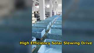 কৃমি গিয়ার ছোট slewing ড্রাইভ